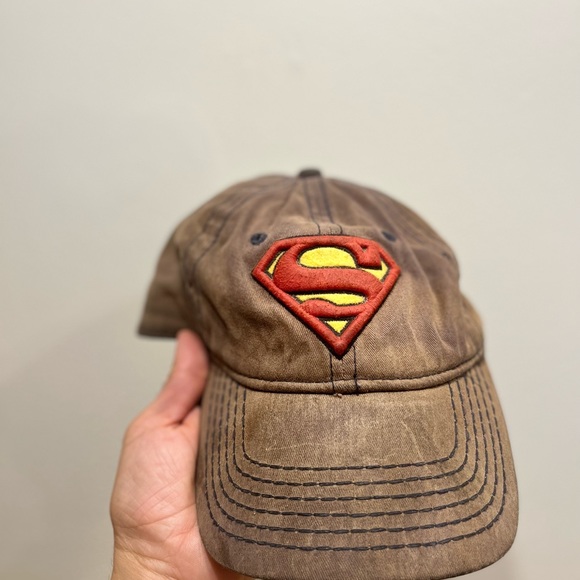 Incredible Vintage Superman Ball Cap 🧢 adjustable, officially licensed - Picture 9 of 9